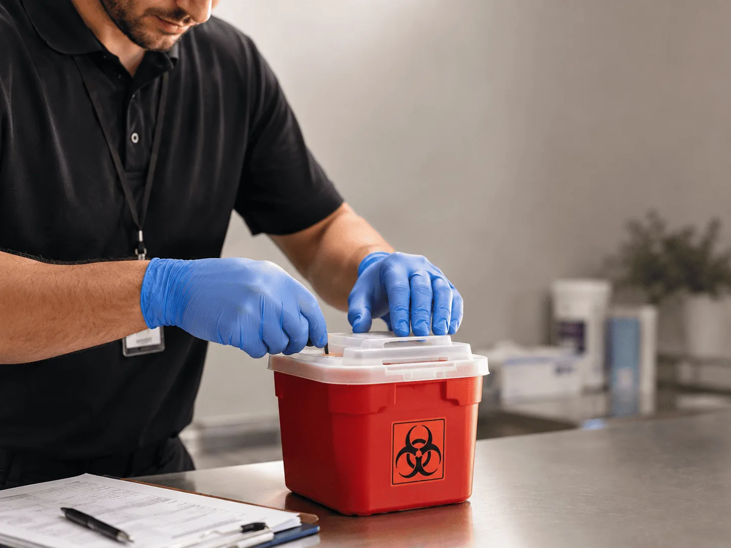 Why choose Sharps Waste Disposal in Simms, TX